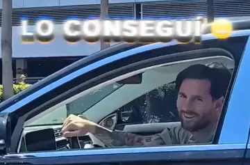 Leo Messi se tentó con la inesperada pregunta de una fanática