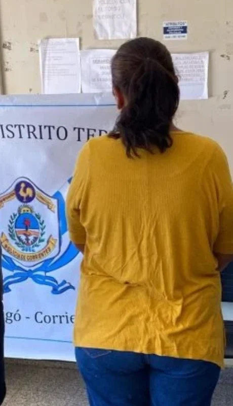 Las autoridades arrestaron una de las delincuentes en Corrientes.
