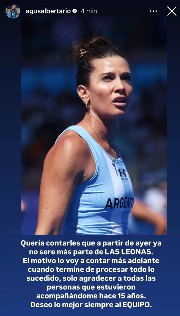 El comunicado de Albertario.