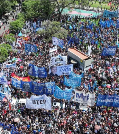 La CGT anunció realiza el tercer paro nacional a la gestión Milei.