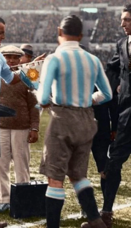 Gran anécdota de la primera cita mundialista.