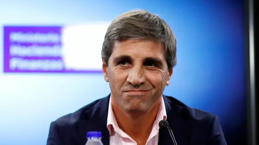 Ministro de Economía Luis Caputo