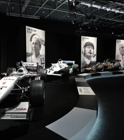 Exhibición Fórmula 1 en Buenos Aires.