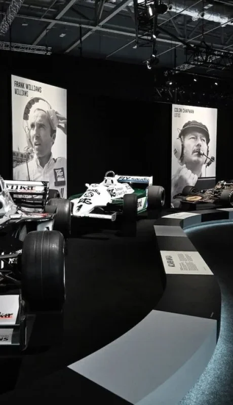 Exhibición Fórmula 1 en Buenos Aires.