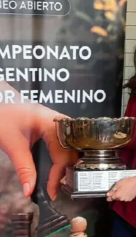 Ernestina Adam, la campeona argentina de ajedrez más joven de la historia nacional