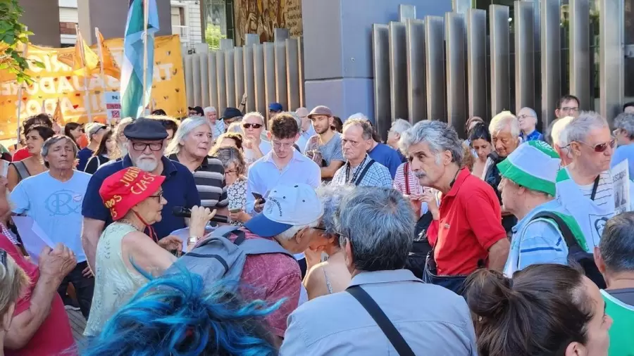 Reclamo de los jubilados