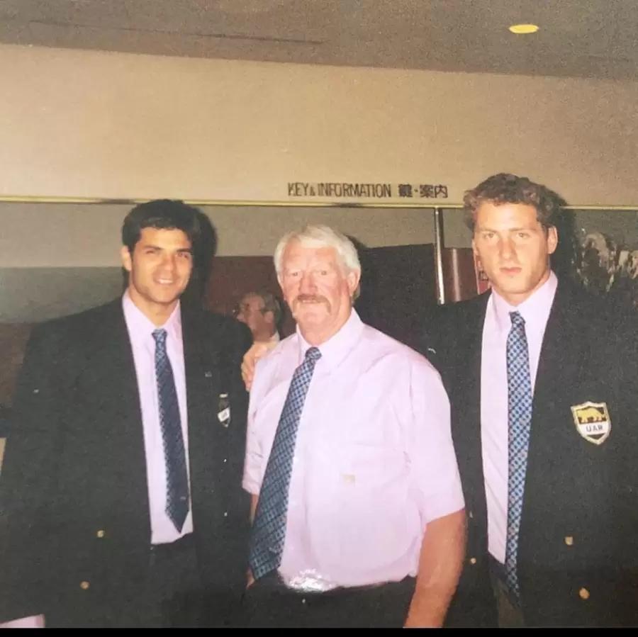 Miguel Ruiz, Alex Wyllie y Alejandro Allub.