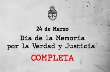 El Gobierno difundió un video por el 24 de Marzo y reivindicó la "Memoria completa"