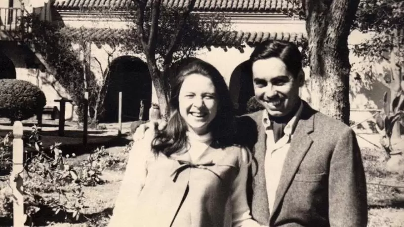 El capitán Viola junto a su esposa, ya fallecida. (Foto: archivo web)