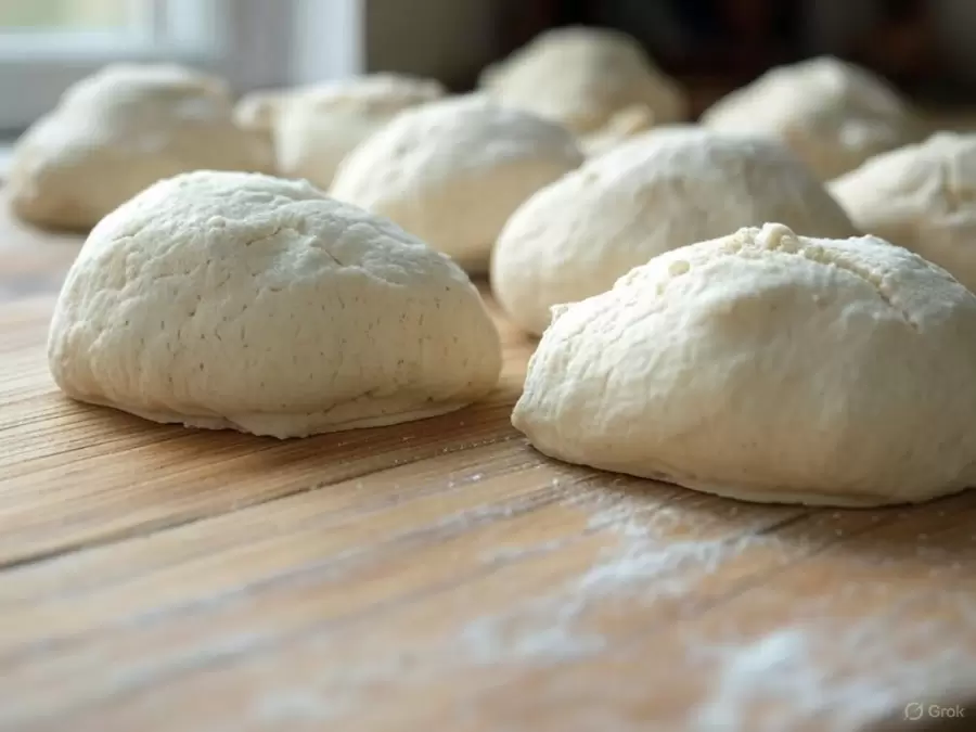 Masa para torta fritas sin harina ni grasa hechas con avena