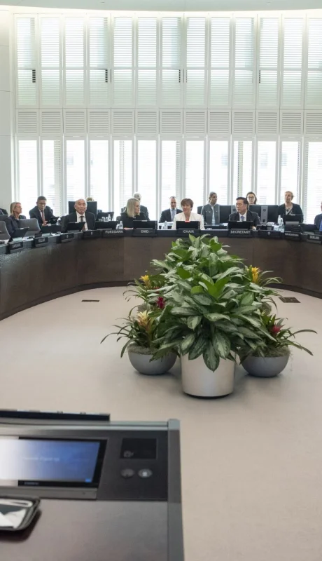 Reunión del directorio del FMI para tomar decisiones