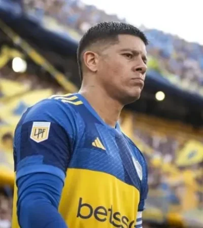 Marcos Rojo y la foto que llamó la atención.