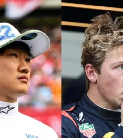 Liam Lawson y Yuki Tsunoda se tiran con de todo