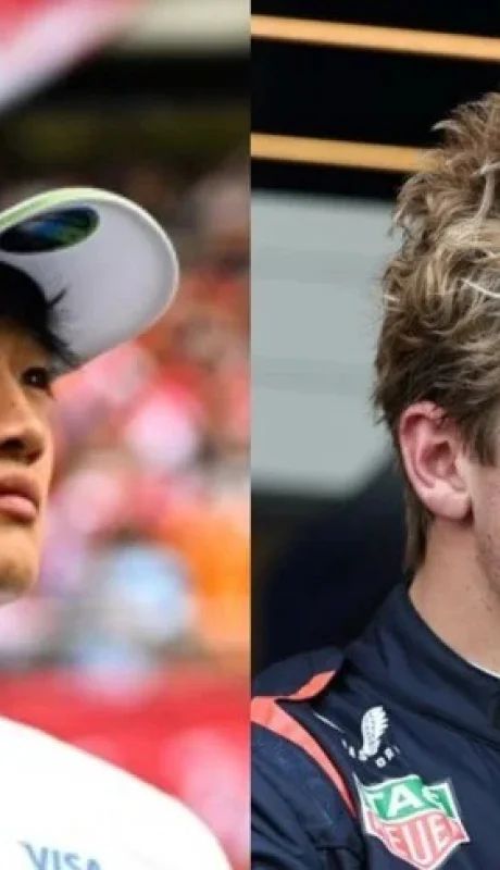 Liam Lawson y Yuki Tsunoda se tiran con de todo