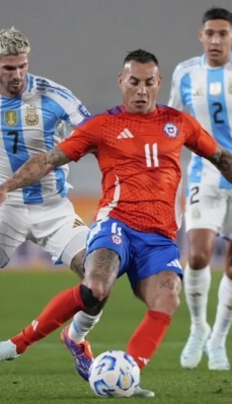Argentina y Chile con realidades dispares en las Eliminatorias Sudamericanas.