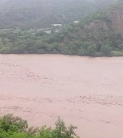 La crecida del río Pilcomayo dejó a varias comunidades aisladas en Salta.