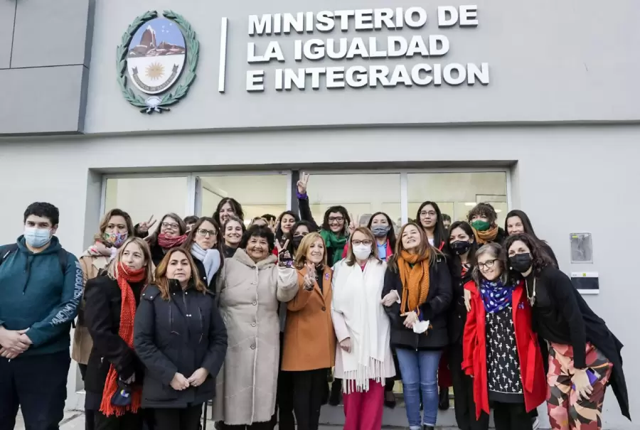 Ministerio de la Igualdad y la Integración, en Santa Cruz. Una de las pocas oficinas que aun subsisten.