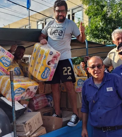 La energía de la solidaridad llega a Bahía Blanca con una gran campaña