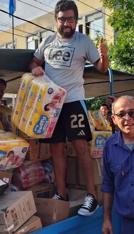 La energía de la solidaridad llega a Bahía Blanca con una gran campaña