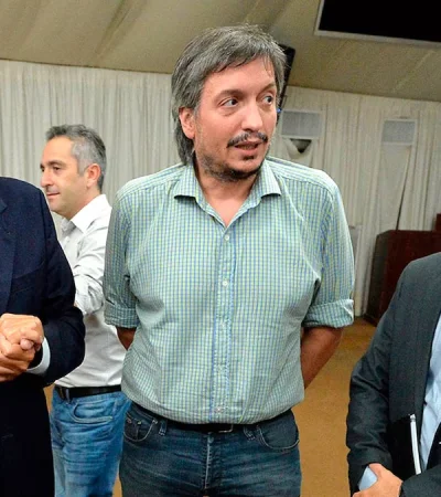 Massa, Máximo K y Kicillof.