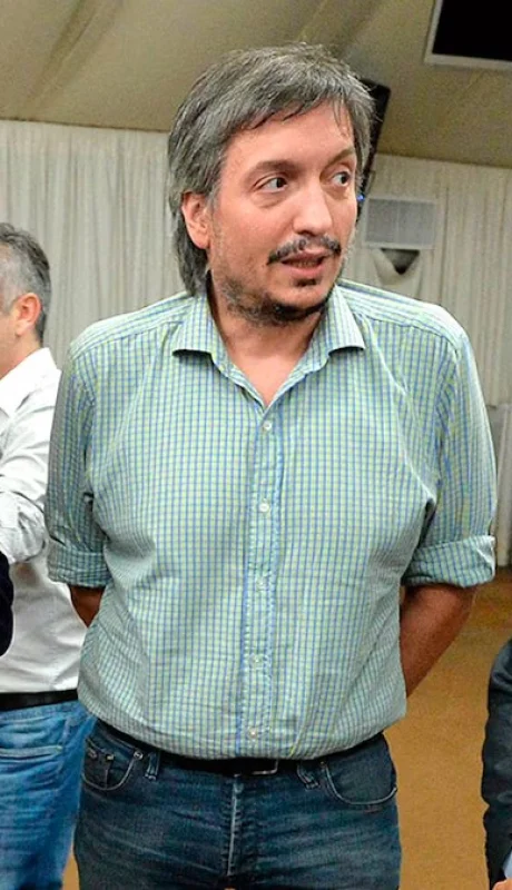 Massa, Máximo K y Kicillof.