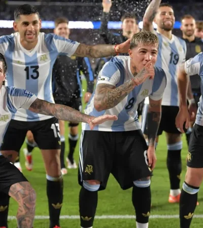 Argentina goleó a Brasil.