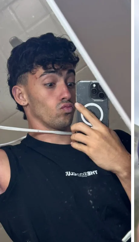 El influencer sufrió un accidente mientras subía un cerro junto a su padre.