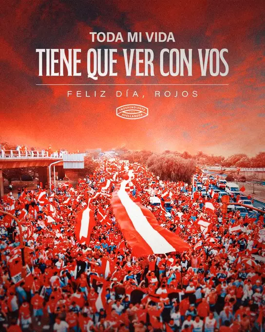 Día del Hincha de Independiente.