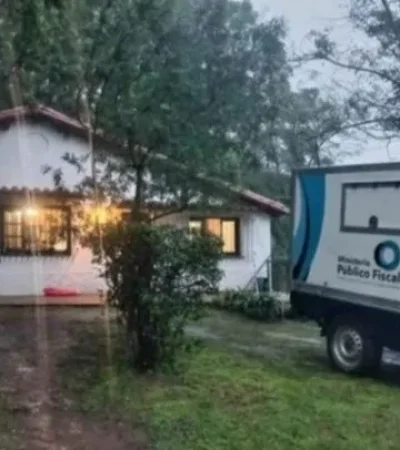 El femicidio fue cometido en esta vivienda rural. (Foto: cronica.com.ar)