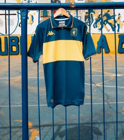 La camiseta nueva del Genoa.