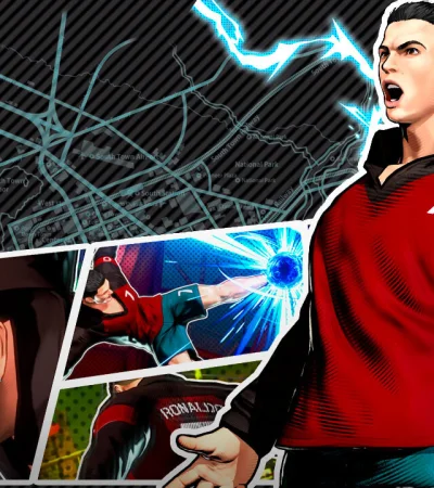 CR7 en el Fatal Fury