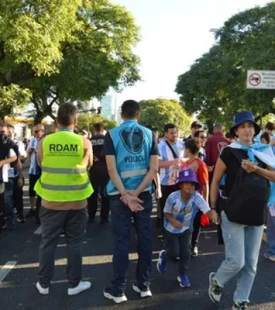 El operativo detecto a tres morosos