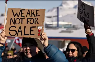 Trump, eufórico con Groenlandia: "Debemos tenerla; vamos a tener que hacerlo"