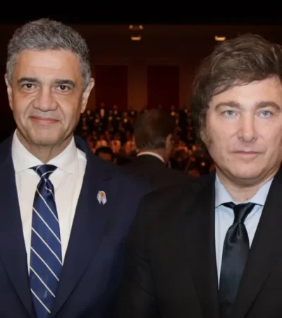 Jorge Macri y Javier Milei