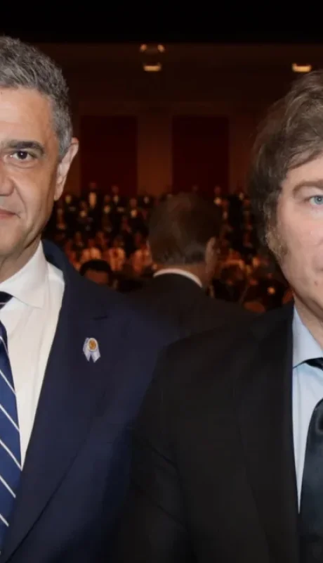 Jorge Macri y Javier Milei