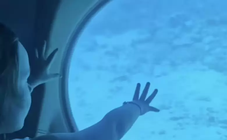 El Sindbad ofrecía un paseo submarino, sin mojarse.