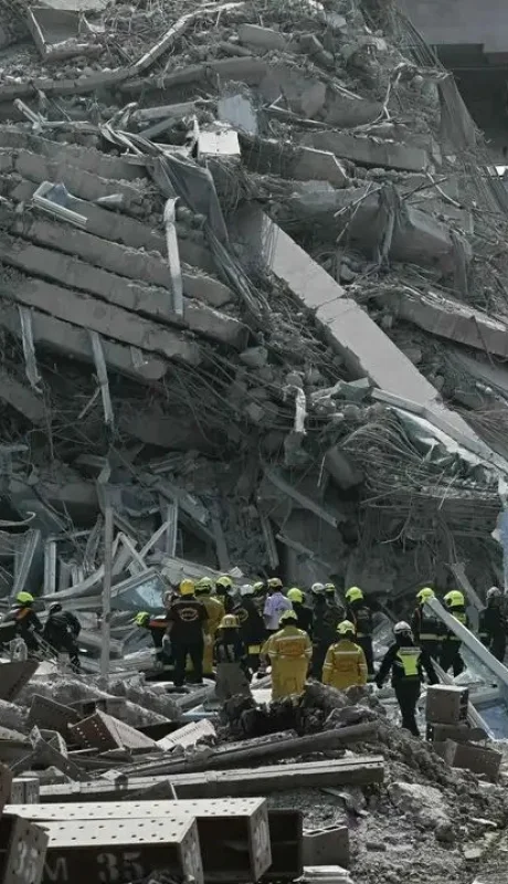 Un terremoto de 7.7 de magnitud sacudió Myanmar