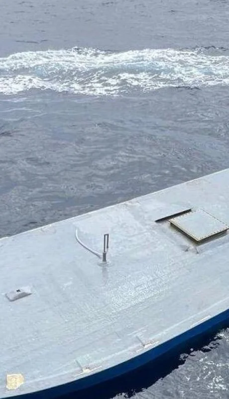 En "narcosubmarino" es una embarcación semisumergible.