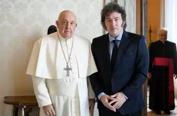 Milei admitió que se equivocó al hablar mal del papa Francisco