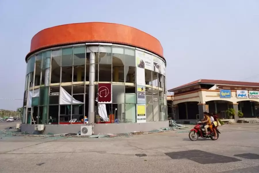 Terremoto en Myanmar