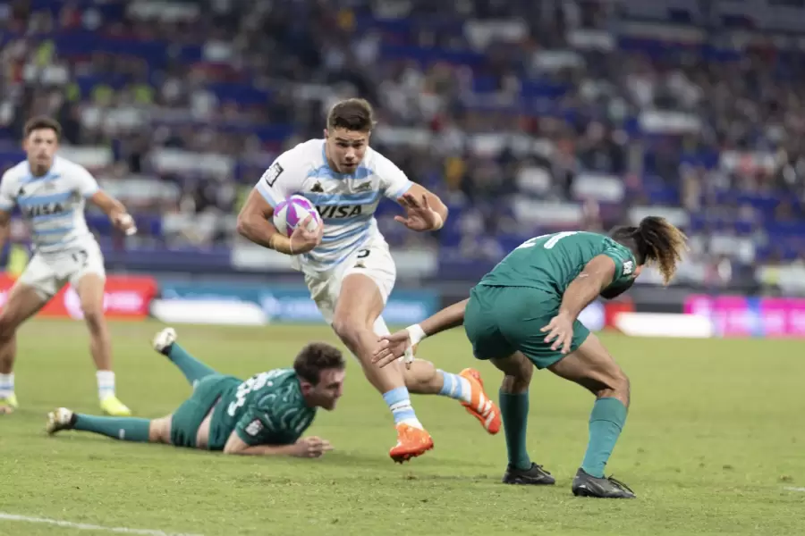 Los Pumas 7s jugarán las semifinales en Hong Kong/