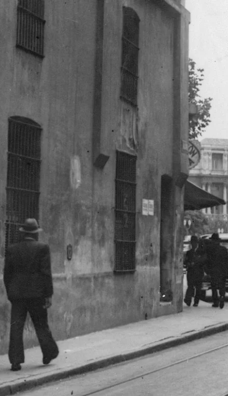El frente de la casa histórica en una foto tomada en mayo de 1936. (Fuente: web)