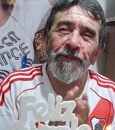 Benito Cabrera, en su cumpleaños Nº 65, dos días antes de su trágica muerte.