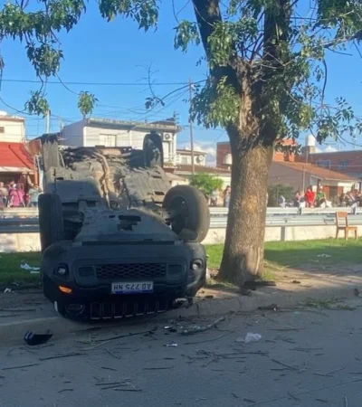 Natalia Heizenreder, la mujer de 41 años atropellada por delincuentes en el que murió su hija de 11 meses, continúa en estado crítico