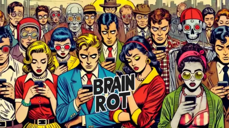 El término se refiere sobre todo a los contenidos de internet de poco valor y a los efectos que provoca pasar demasiado tiempo consumiéndolos.