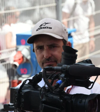 Ulises Panizza, reconocido cámara de la Fórmula Uno