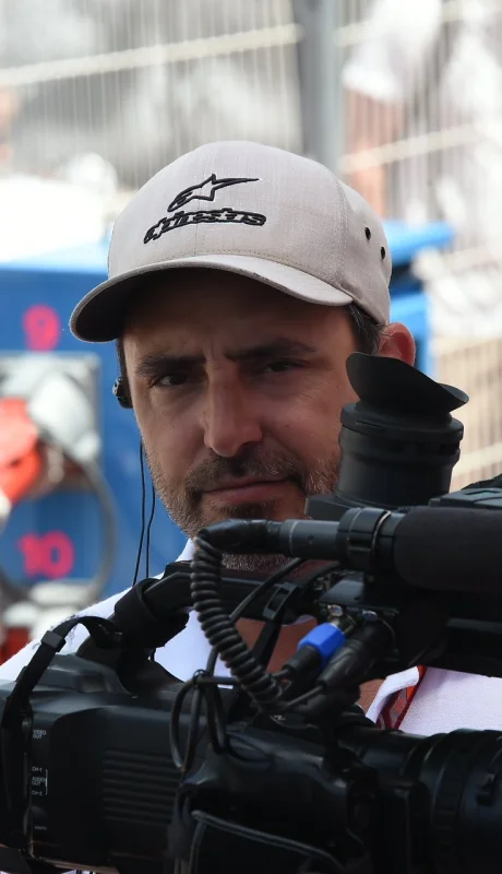 Ulises Panizza, reconocido cámara de la Fórmula Uno
