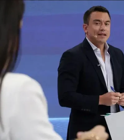 Noboa busca revalidar por un mandato completo tras completar el ejercicio del destituido Guillermo Lasso.