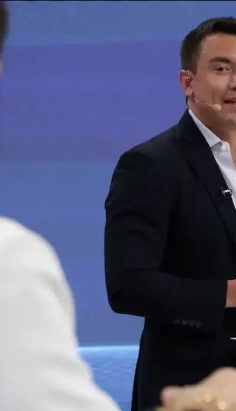 Noboa busca revalidar por un mandato completo tras completar el ejercicio del destituido Guillermo Lasso.