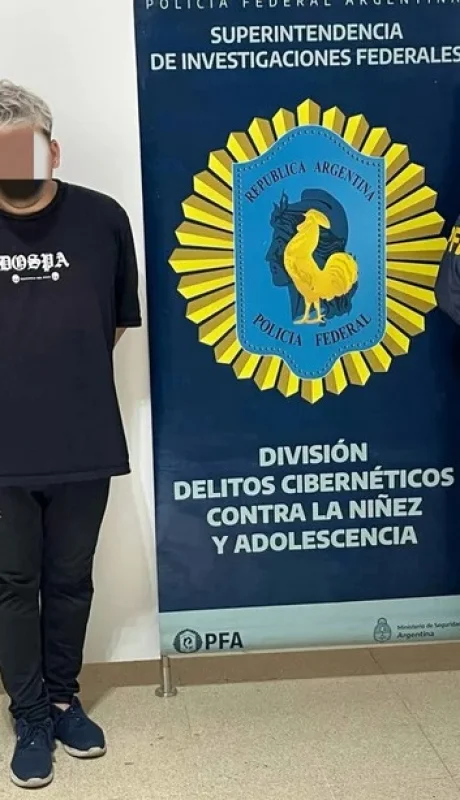 Chávez se hacía llamar @isidishi.
Foto: Agencia Noticias Argentinas / PFA